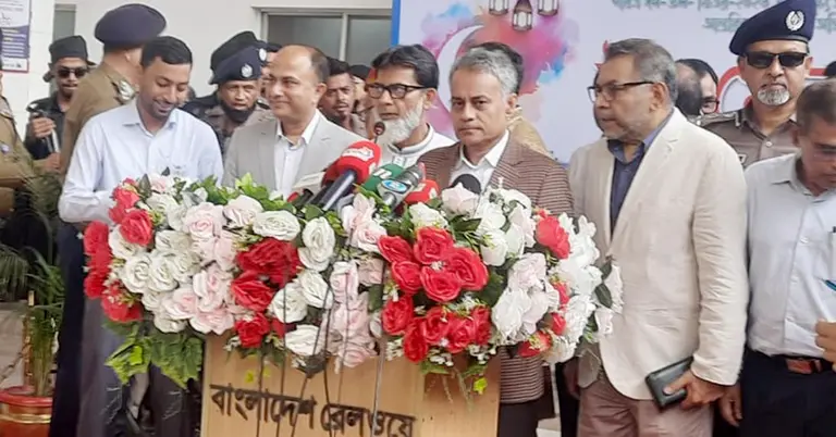 রেলপথ মন্ত্রী  শেখ রবিউল আলম